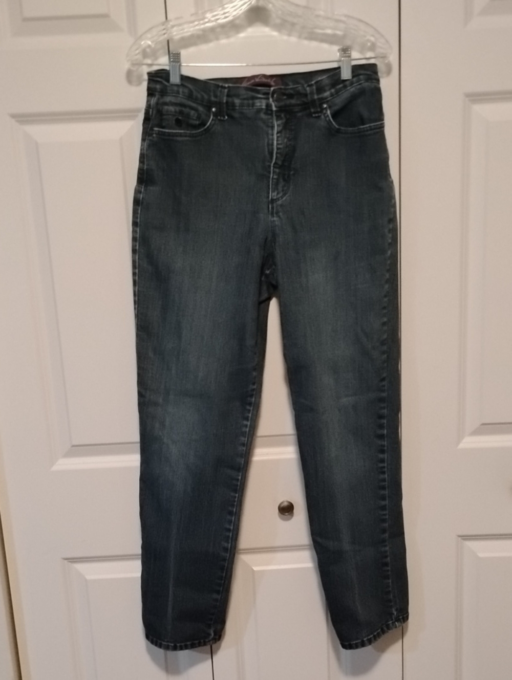 Gloria Vanderbilt 'Amanda' Classic Women's Dark Wash Jeans size ,10